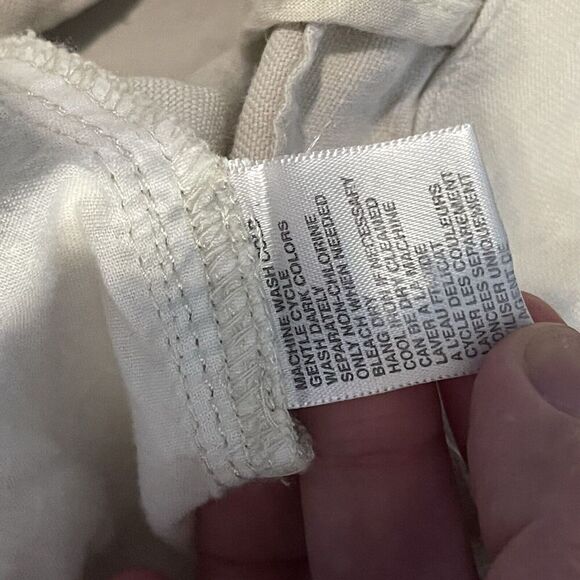 Tommy Bahamas Mens 35x28.5 Pants Linen Silk Blend Beige - Picture 5 of 9